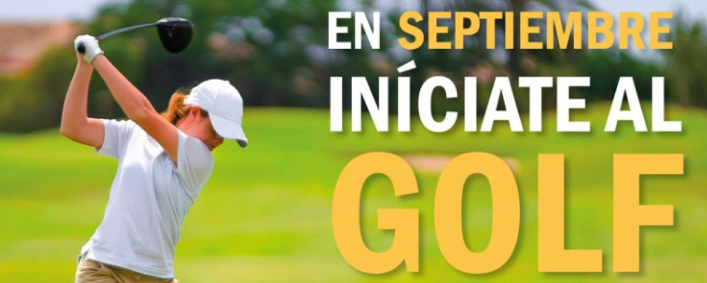 La Federación de Golf de la Región de Murcia lanza cursos de iniciación por solo 30 €