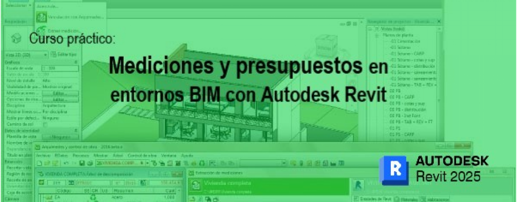 Mediciones y presupuestos en entornos BIM con Autodesk Revit