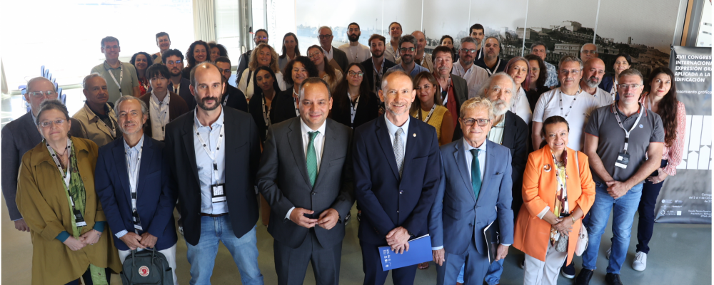 El Presidente participa en la apertura del XVII Congreso Internacional de Expresión Gráfica Aplicada a la Edificación de la UPCT