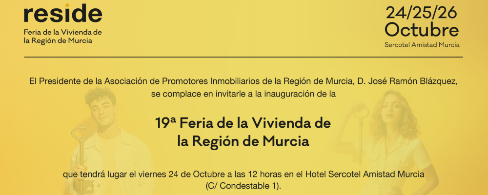 Reside 2025. 19ª Feria de la Vivienda de la Región de Murcia