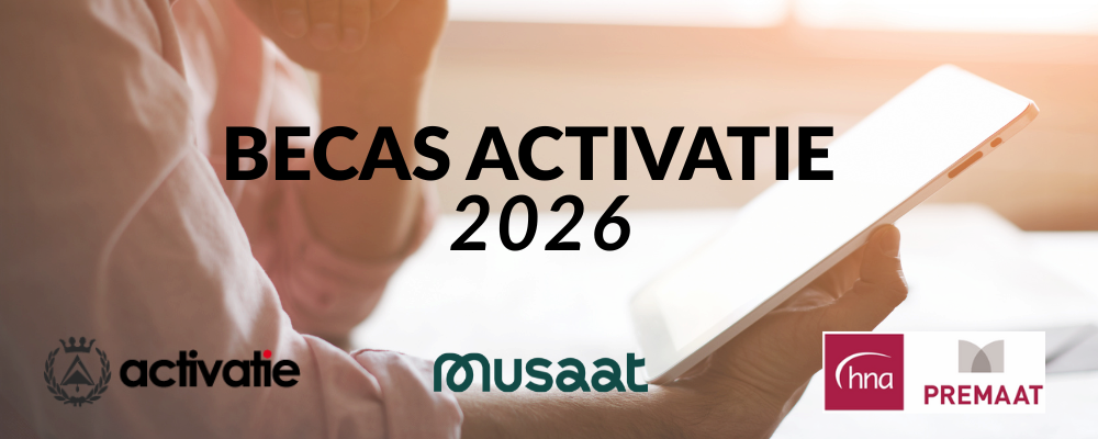 Disponibles las Becas MUSAAT y HNA PREMAAT 2026 en cursos de Activatie