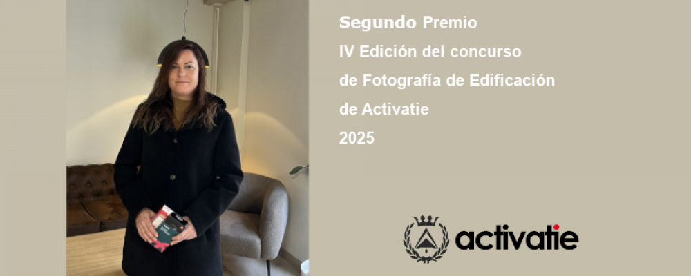 Entregado el segundo premio de la IV Edición del Concurso de fotografía en Edificación de Activatie