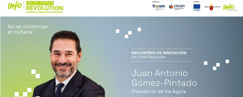 Inscríbete al encuentro con Juan Antonio Gómez-Pintado. Building Revolution