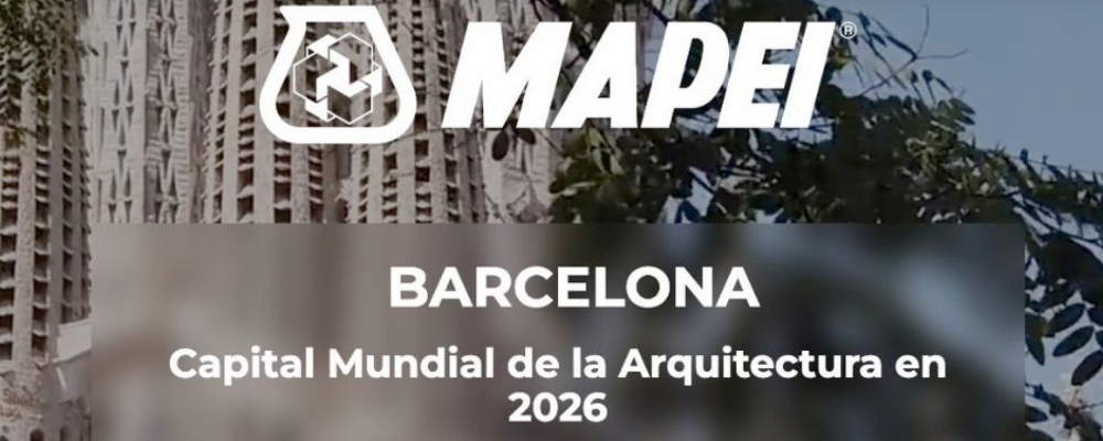 Mapei se suma a Barcelona 2026: arquitectura, patrimonio y arte urbano que transforma
