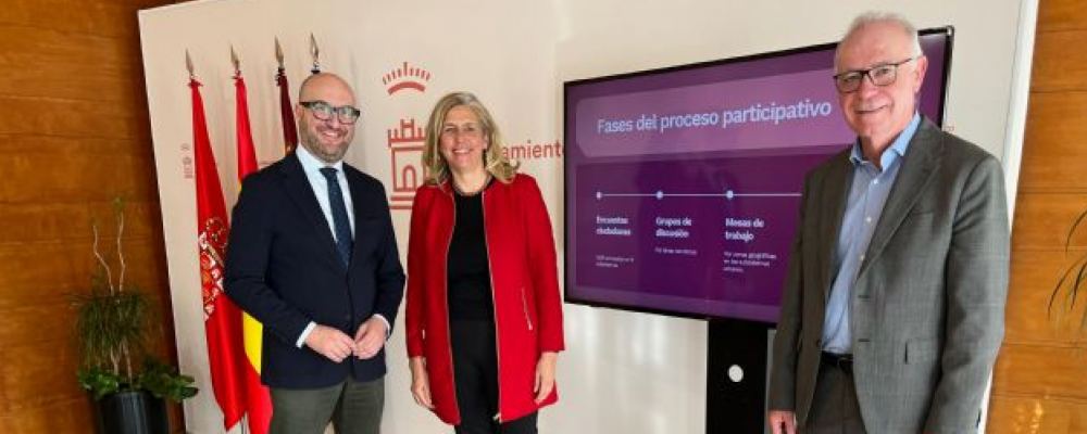 El Ayuntamiento de Murcia inicia el proceso participativo para la revisión del Plan General Municipal de Ordenación (PGMO)