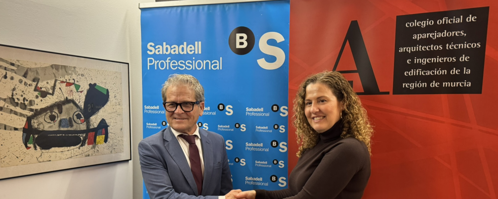 Renovación del convenio de Banco Sabadell con nuestro Colegio