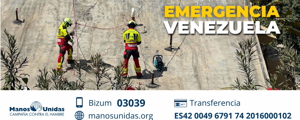 Apertura de la Cuenta de Emergencia Venezuela de Manos Unidas 