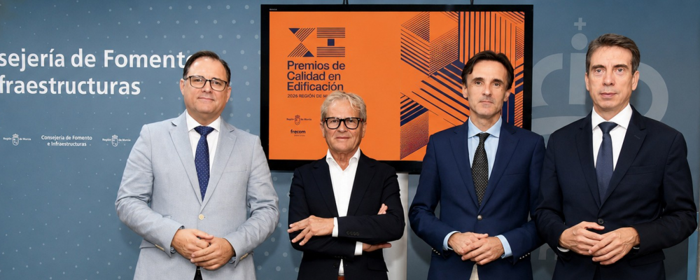 Arrancan los XI Premios de Calidad en la Edificación con la presentación oficial junto a la Consejería