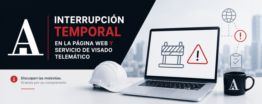 Martes 14 julio entre las 16 y 18 horas, interrupción temporal en la página web y servicio visado telemático