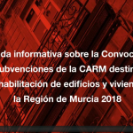 Video de la Jornada impartida en el Colegio de Aparejadores de Murcia de como solicitar las Ayudas a la Rehabilitación 